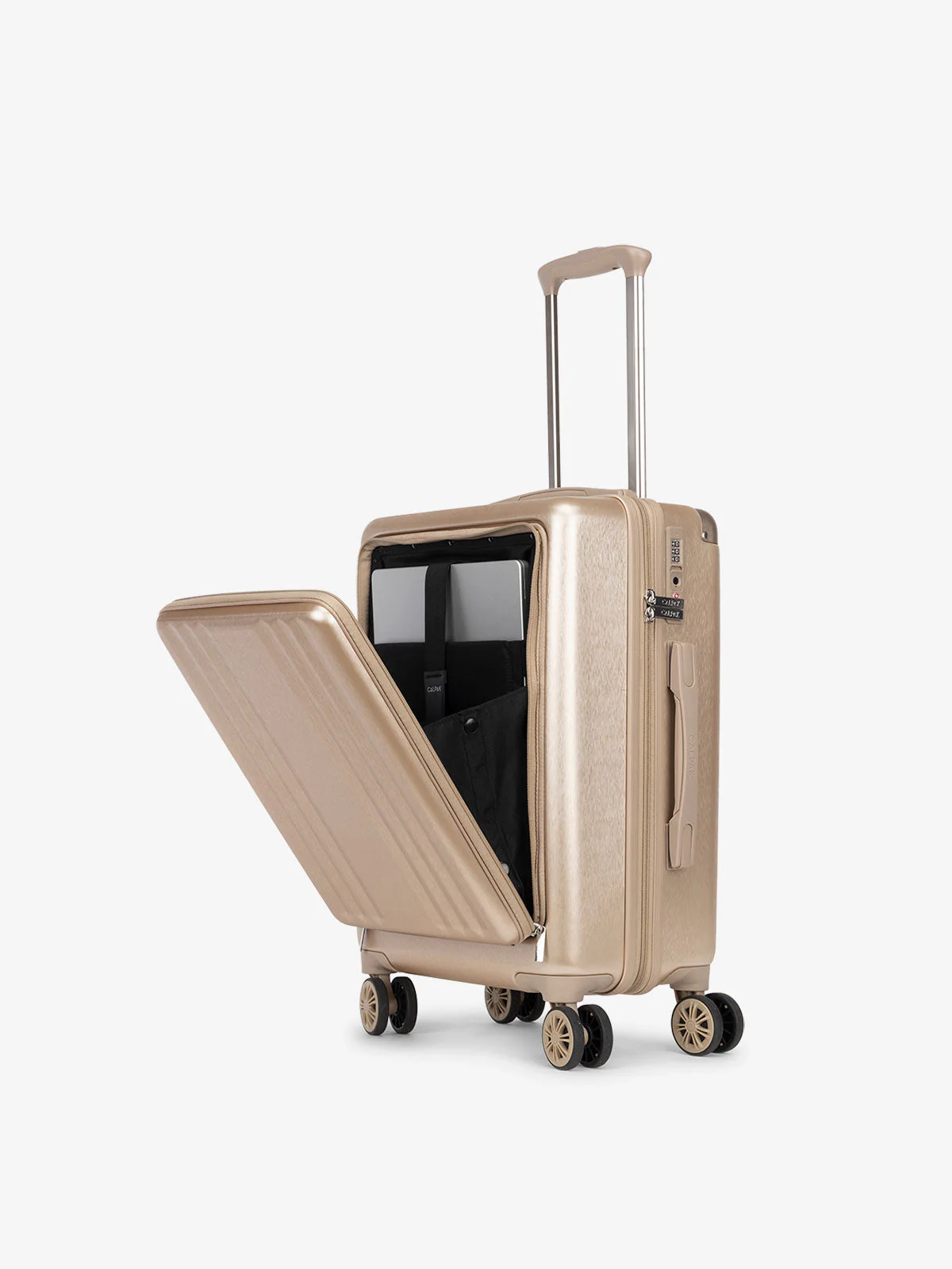 Ambeur Front Pocket Carry-On Luggage - Image 25